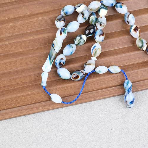 Arizona Katalin Sistemli Beyzi Kesim 8x12mm Tesbih