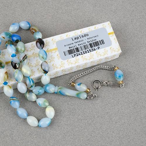 Arizona Katalin Alpaka P�sk�l Beyzi Kesim 8x12mm Tesbih
