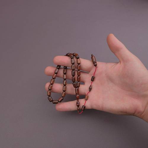 Y�lan A�ac� Usta ��i �mzal� Sistemli Kaps�l Kesim 7x11mm Tesbih