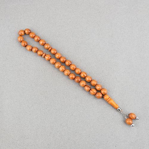 �am A�ac� K�re Kesim 10mm Tesbih Turuncu