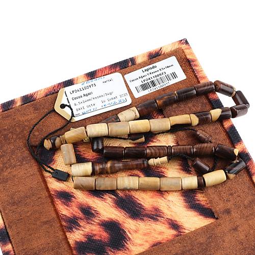 Cocus Aac Yumuak Kesme Kesiim 8.5x14mm Tesbih