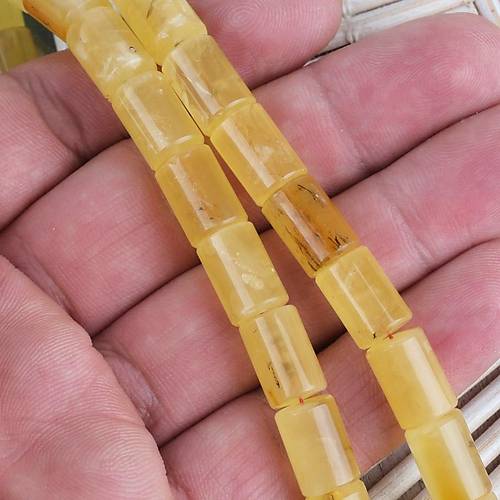 Rus Tek Kaya Damla Usta i Kesme Kesim 8x12mm Tesbih