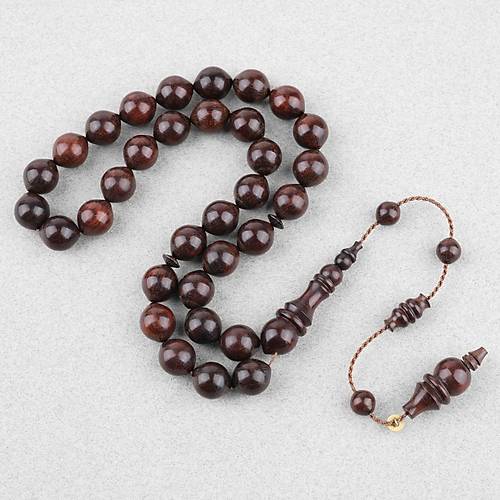 Y�lan A�ac� Usta ��i �mzal� U�lu K�re Kesim 11x12mm Tesbih