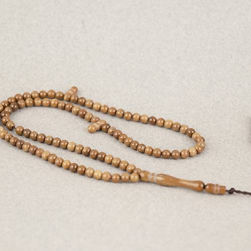 Orijinal Do�al Kuka 99'luk K�re Kesim 4mm Namaz Tesbihi