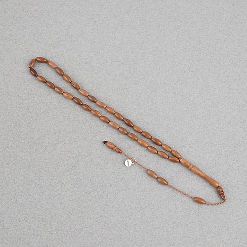 Kuka Ger�ek Do�al Lapisdo �mzal� Bilek Boy Arpa Kesim 4x8mm Tesbih