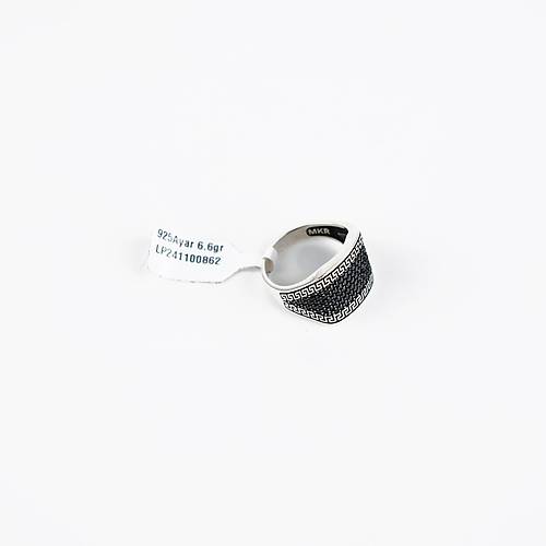 Mikro Zirkon 925Ayar Gm Erkek Yzk