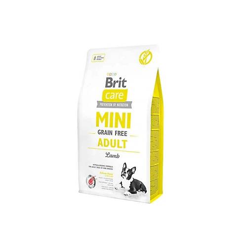 Brit Care Mini Tahlsz Kuzu Etli 7 kg Kk Irk Yetikin Kpek Mamas