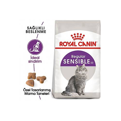 Royal Canin Sensible 33 4 kg Hassas Yetikin Kuru Kedi Mamas