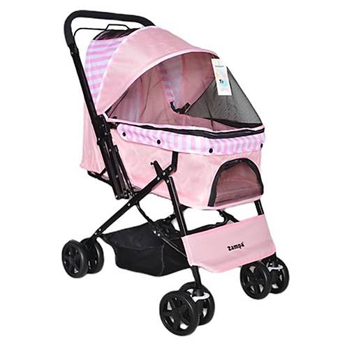 Zampa Nova Kedi & Kpek Arabas Pembe, 52x76.5x95cm