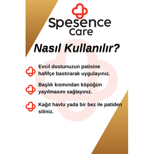 Spesence Care Kedi ve Kpek Pati Temizleme Kp