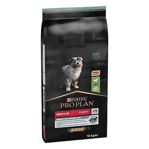 Pro Plan Medium Puppy Kuzu Etli 12 kg Orta Irk Yavru Kpek Mamas