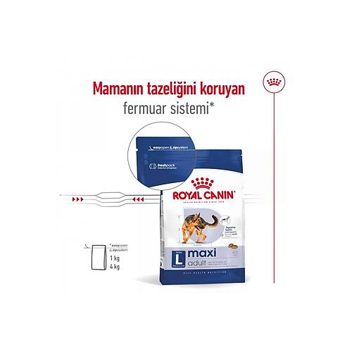 Royal Canin Maxi Adult 15 kg B�y�k Irk Yeti�kin K�pek Mamas�