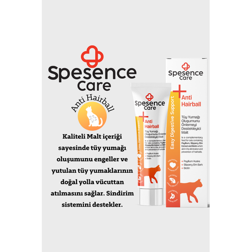 Spesence Care Ty Yuma nleyici Premium Kedi Malt 25ml