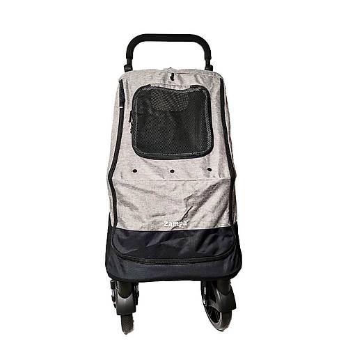 Zampa Alonso Kedi & Kpek Arabas Gri 60X97X111cm 30kg