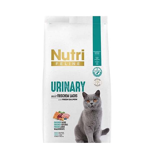 Nutri Feline Urinary Somonlu Yeti�kin Kedi Mamas� 10 KG