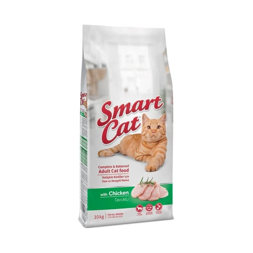 Smart Cat Tavuklu Yetikin Kedi Mamas 10 KG