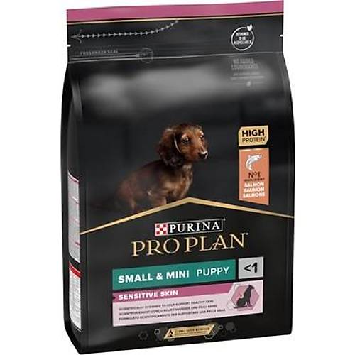 Pro Plan Small&Mini Puppy Somonlu Kk Irk Yavru Kpek Mamas 3 KG