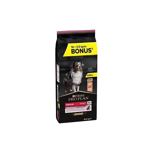 Pro Plan Medium Somonlu 14 kg + 2.5 kg Orta Irk Yetikin Kpek Mamas