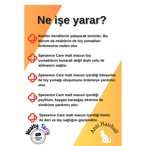 Spesence Care Ty Yuma nleyici Premium Kedi Malt 25ml