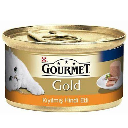 Gourmet Gold Kylm Hindili Kedi Konservesi 85 gr