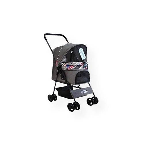 Zampa Showtime 42x69.5x88 cm Gri Kedi Arabas