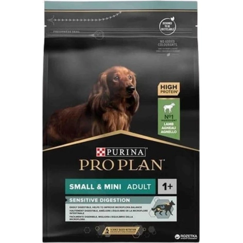 Pro Plan Small & Mini Kuzulu Sensitive Digestion Kk Irk Kpek Mamas 3 KG