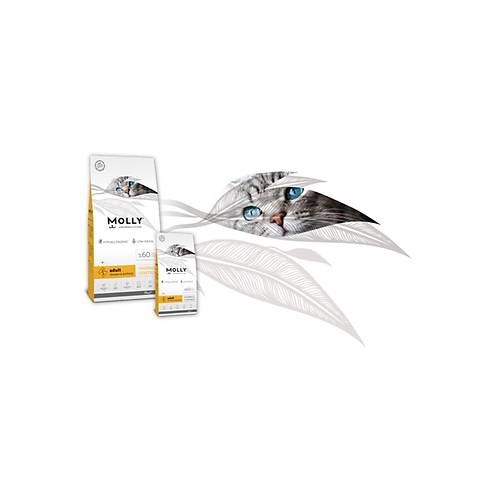 Molly Hairball D���k Tah�ll� Tavuk Etli ve Hamsili 15 kg Yeti�kin Kuru Kedi Mamas�