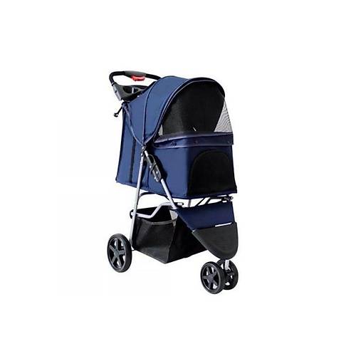 Zampa Triboro 45x80x90 cm Lacivert Kedi Arabas