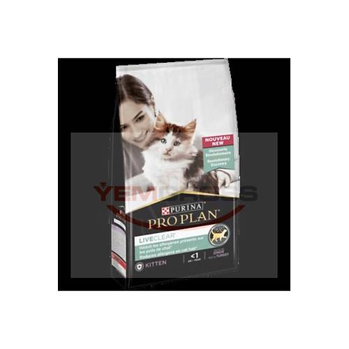 Pro Plan Liveclear Hindi Etli Alerjen Azaltan Yavru Kedi Mamas 1,4 kg