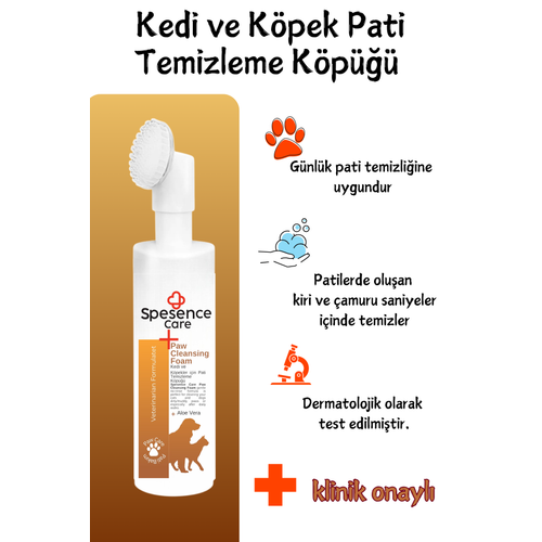 Spesence Care Kedi ve Kpek Pati Temizleme Kp