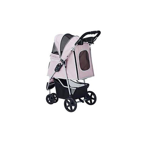 Zampa Triboro 45x80x90 cm Pembe Kedi Arabas