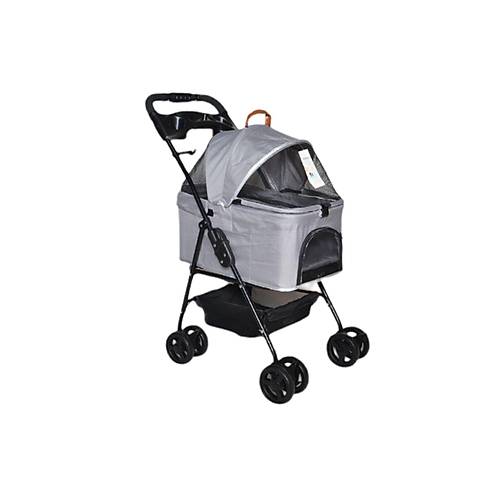 Zampa Verstappen Kedi Kpek Arabas 45x64x96cm Gri