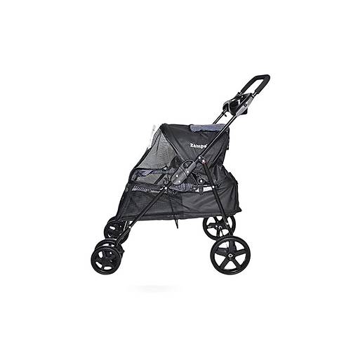 Zampa Tourist 46x85x91.5 cm Kedi & Kpek Gezdirme Arabas - Siyah
