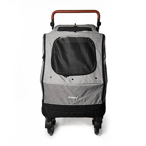 Zampa Stroll Kedi & K�pek Arabas� Gri 69X81X110cm 55KG