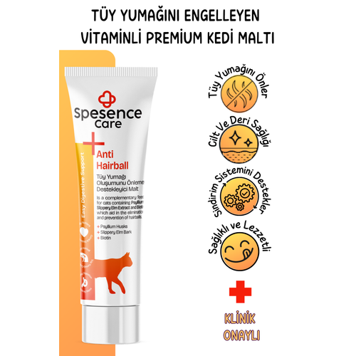 Spesence Care Ty Yuma nleyici Premium Kedi Malt 25ml