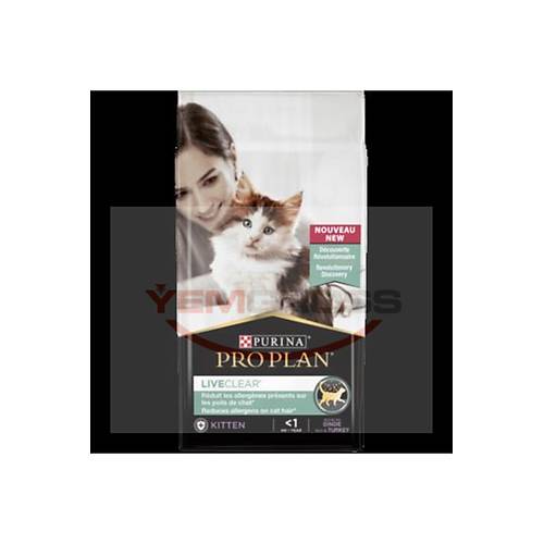 Pro Plan Liveclear Hindi Etli Alerjen Azaltan Yavru Kedi Mamas 1,4 kg
