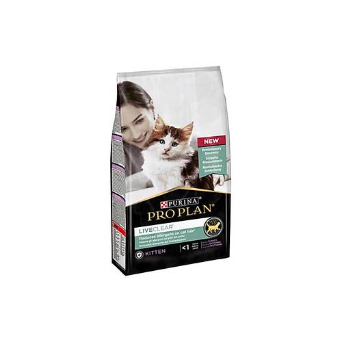 Pro Plan Liveclear Hindi Etli Alerjen Azaltan Yavru Kedi Mamas 1,4 kg