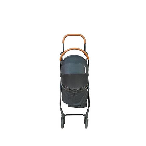 Zampa Orbit Kedi ve Kpek Arabas Siyah 50x70x100 cm