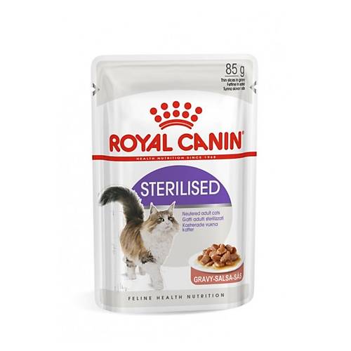 Royal Canin Sterilised Gravy 85 gr 12'li Yeti�kin Kedi Ya� Mamas�