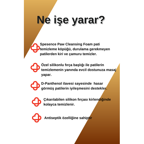 Spesence Care Kedi ve Kpek Pati Temizleme Kp