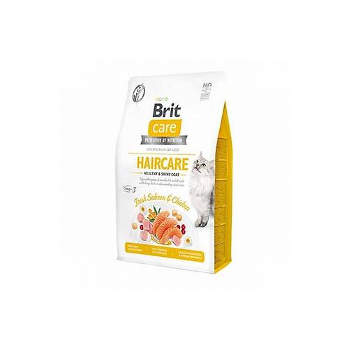 Brit Care Haircare Somonlu ve Tavuklu 2 kg Yetikin Kedi Mamas