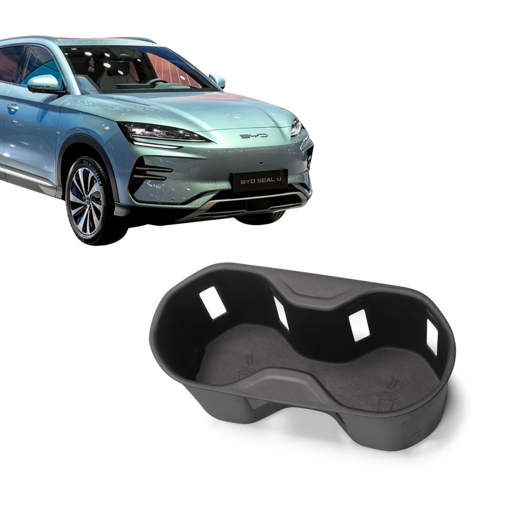 BYD SEAL U Bardak Tutucu Silikon Bardaklık, Siyah Renk
