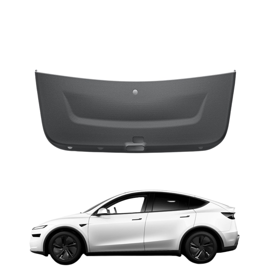 Tesla Juniper Arka Bagaj Kapağı Döşeme Koruyucu Bakaliti, Siyah Renk