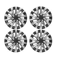 Tesla Model 3 SOUL Jant Kapa�� Seti 18 �n�, Siyah G�m�� Renk  (4 Adet Set Olarak Sat�lmaktad�r.)