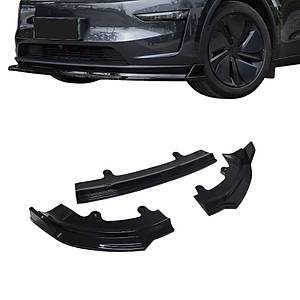 Tesla Juniper  �n Tampon Alt Spoyler, 3 Par�a Set Olarak, Parlak Siyah Renk