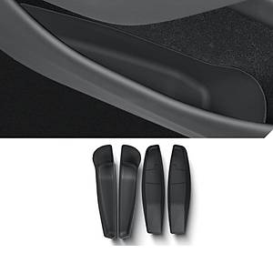 Tesla Juniper Kap�ya Tak�lan Geni� D�zenleyici 4'l� Set, Siyah Renk