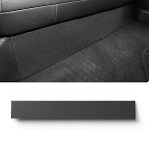 Tesla Juniper  Arka Koltuk Alt� Tekmelik Koruyucu Bakaliti , Siyah Renk