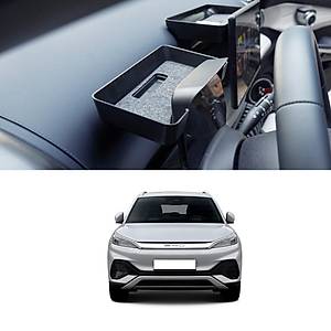 BYD Atto 3 �n ve Orta Ekran Arkas� D�zenleyici Seti,  Kaymaz Y�zey Kaplamal�, Siyah Renk