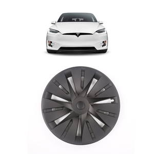 Tesla Model Y WINDMILL Jant Kapa�� Seti 19 �n�, Mat Siyah Renk (4 Adet Set Olarak Sat�lmaktad�r.)