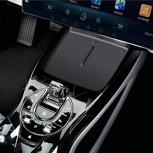 BYD SEAL U Kablosuz Ara� Sarj Cihaz� Silikon Pedi, Siyah Renk